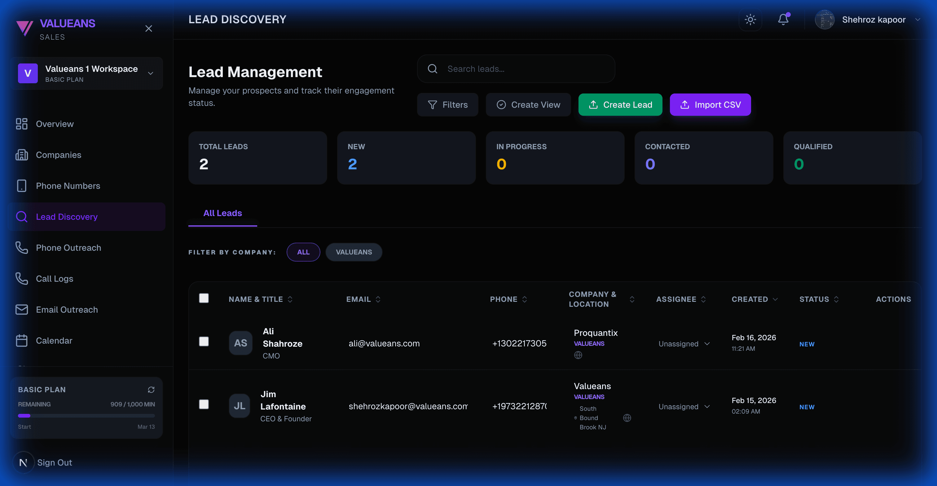 Intelligent Prospecting